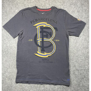 FC Barcelona Shirt Mens Medium La Liga Soccer Nike 1899 Vintage Tee